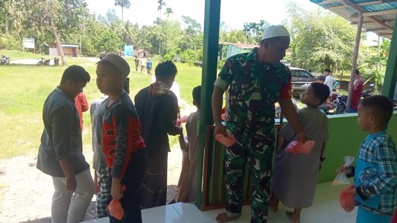Jumat Berkah Hubdam XVIII/Kasuari, Kodim Manokwari, Raja Ampat dan Mansel Gelar Bagikan Sembako